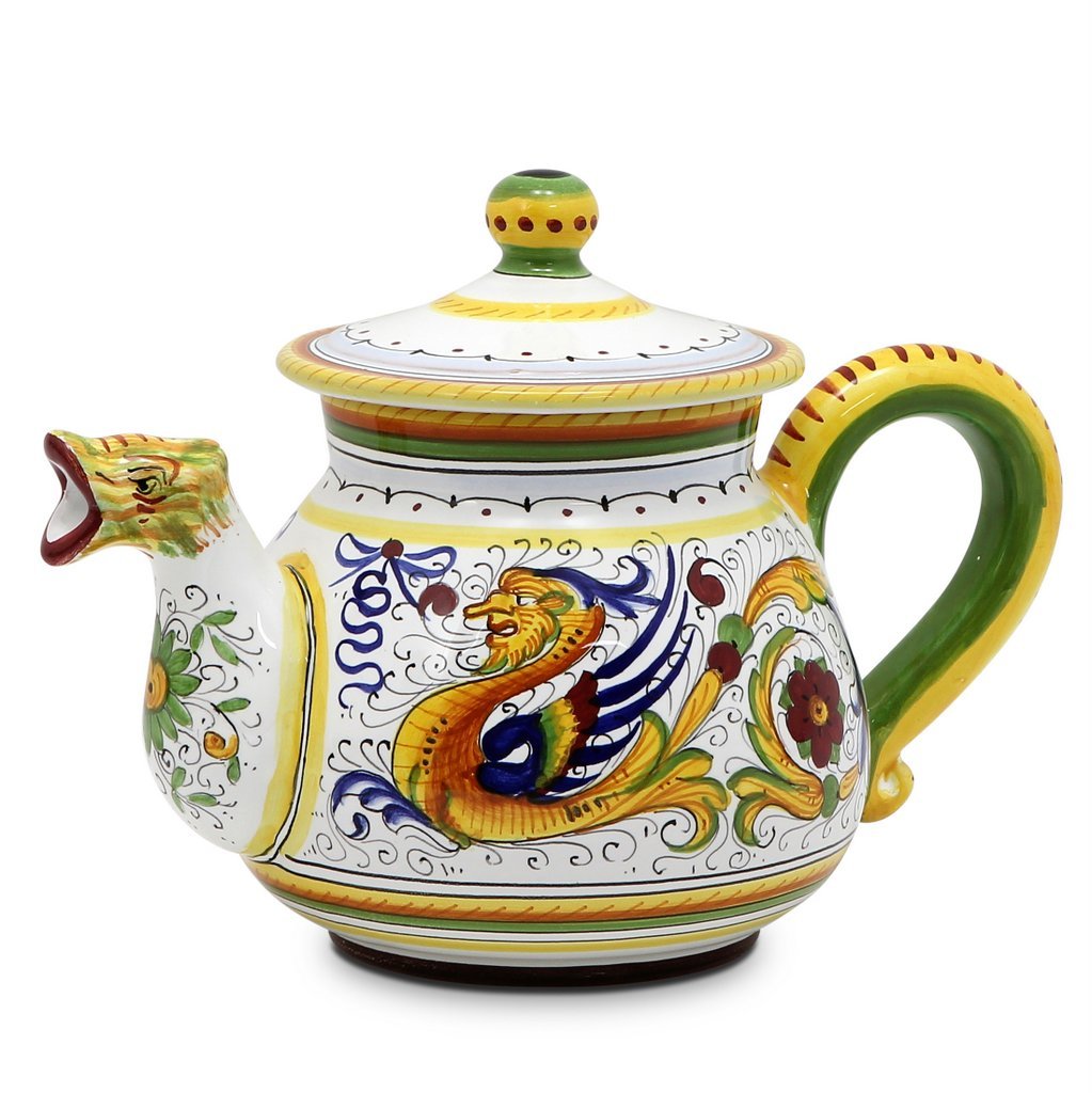 RAFFAELLESCO DELUXE: Teapot - artisticaitalian.com