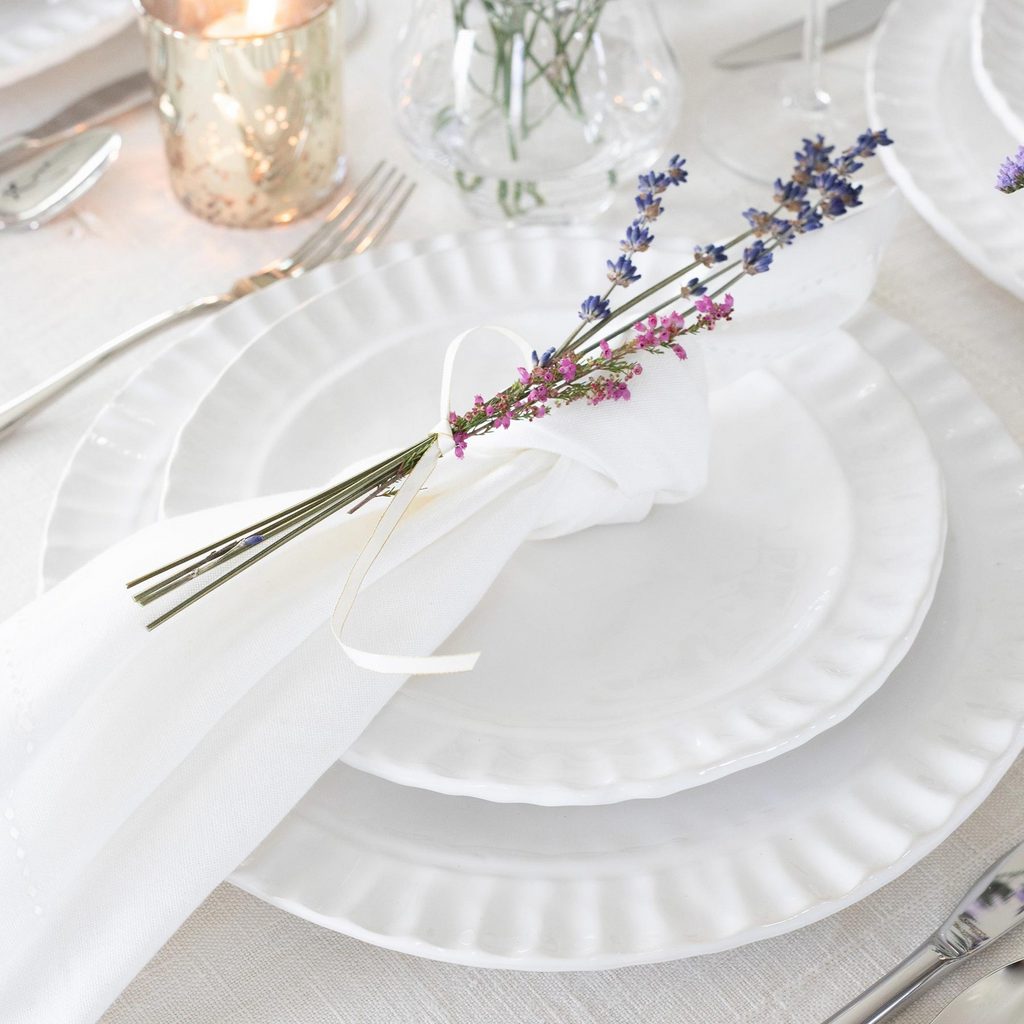 VIETRI: Pietra Serena Dinner Plate - artisticaitalian.com