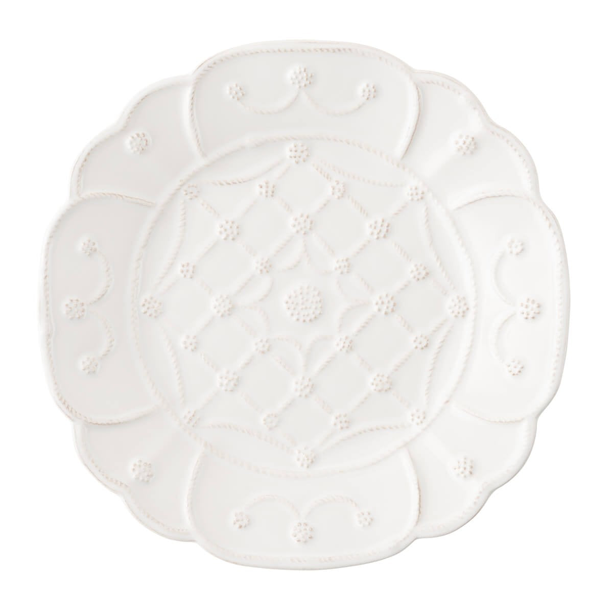 JULISKA: Jardins du Monde Whitewash Villandry Dessert/Salad Plate - artisticaitalian.com
